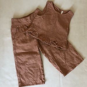 Rylee + Cru Wide Leg Pant + Top